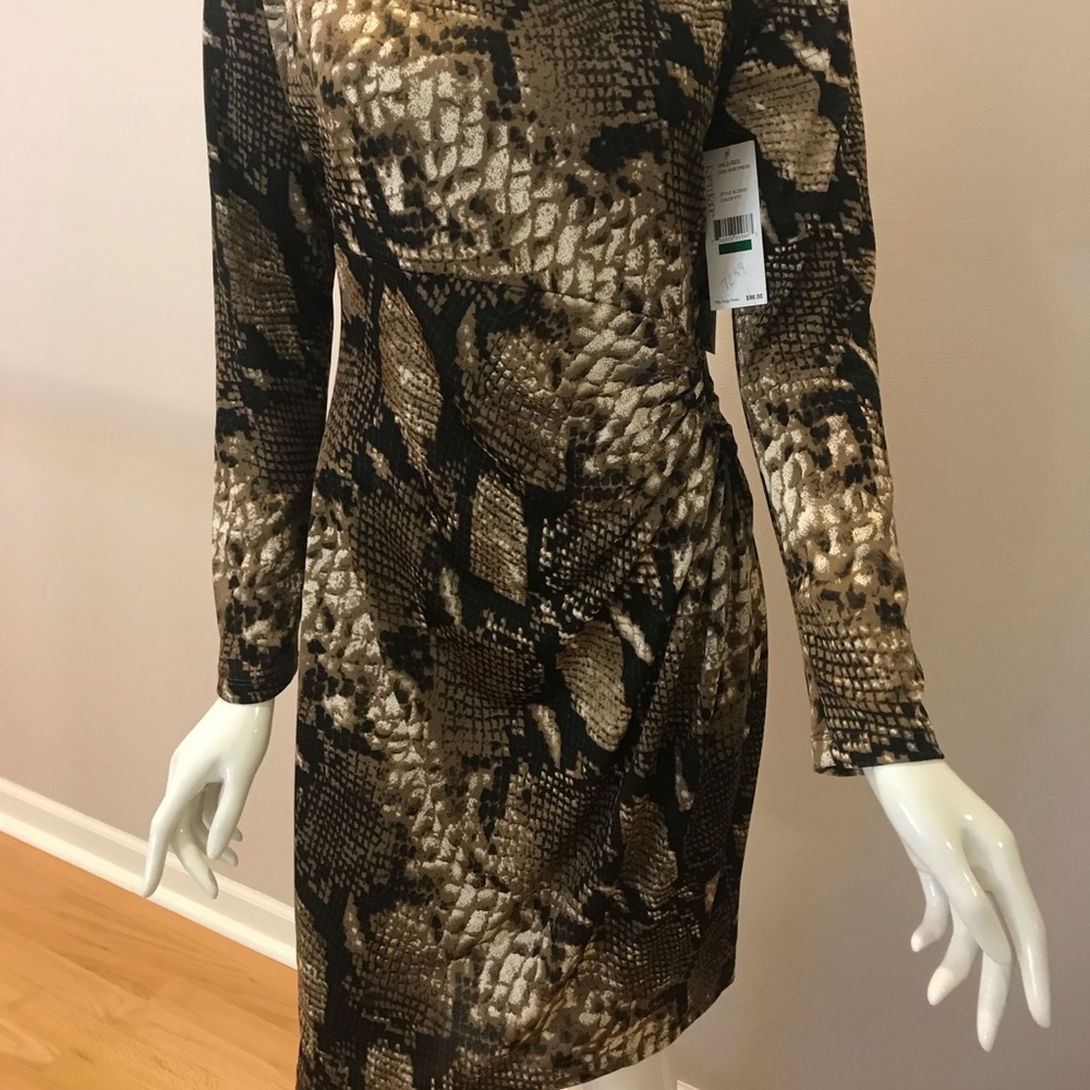 NWT Karen Kane Printed Dress - Picture 2 of 5